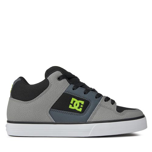 Sneakers DC Pure Mid ADYS400082 Black/Grey/Green XKSG - Chaussures.fr - Modalova
