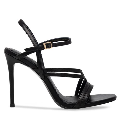 Sandales Eva Minge CATHERINE-S9050-118 Noir - Chaussures.fr - Modalova