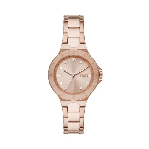 Montre DKNY Chambers NY6642 Plaqué or rose - Chaussures.fr - Modalova