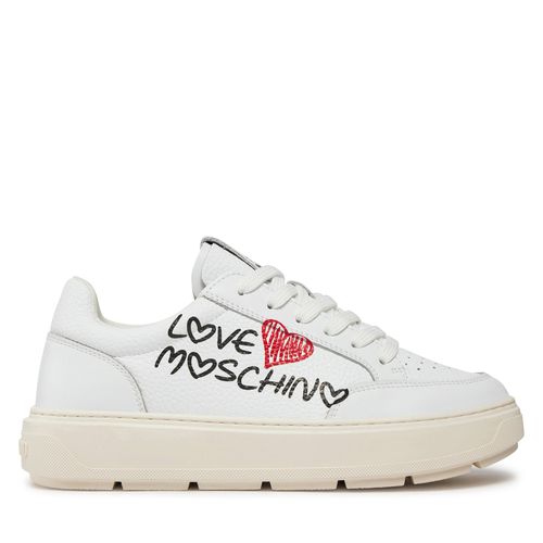 Sneakers LOVE MOSCHINO JA15224G1IJCA10A Bianco - Chaussures.fr - Modalova