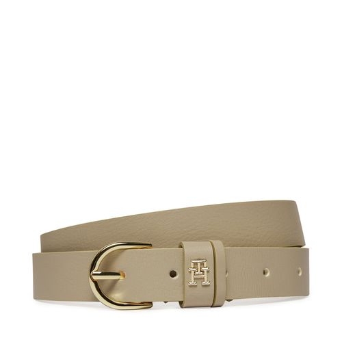 Ceinture Tommy Hilfiger Th Central Cc And Coin Blanc - Chaussures.fr - Modalova
