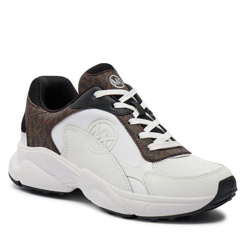 Sneakers MICHAEL Michael Kors Sami 43S4SMFSBL Brown - Chaussures.fr - Modalova