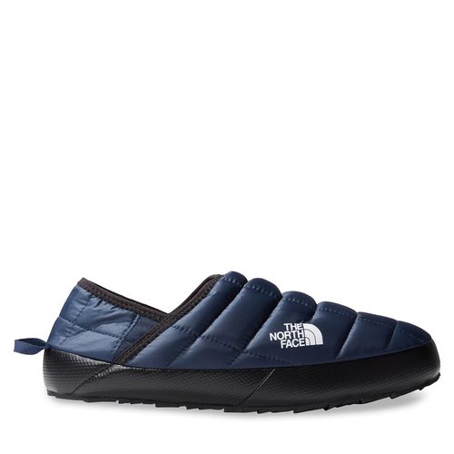 Chaussons The North Face M Thermoball Traction Mule VNF0A3UZNI851 Bleu marine - Chaussures.fr - Modalova