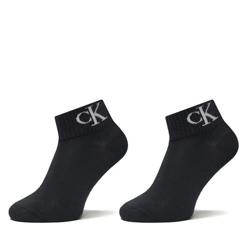 Lot de 2 paires de chaussettes hautes Calvin Klein Jeans 701228813 Noir - Chaussures.fr - Modalova