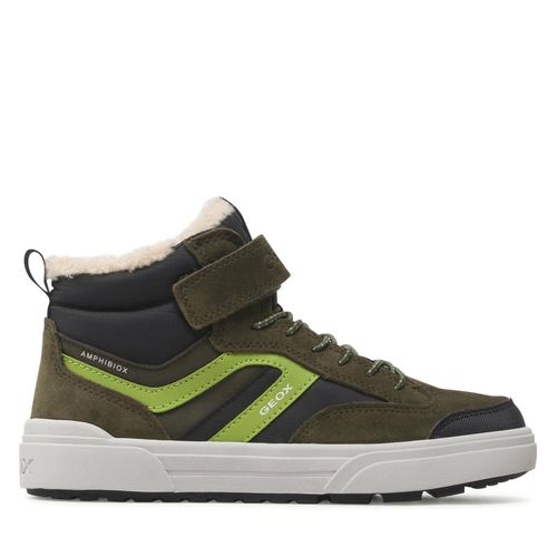 Boots Geox J Weemble B. B Abx A J26HCA 0ME22 C3X3S D Dk Green/Lime Green - Chaussures.fr - Modalova