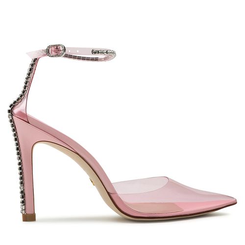 Sandales Stuart Weitzman Stuart Glam 100 Strappm SC002 Light Pink/Cotton Candy/Clear - Chaussures.fr - Modalova