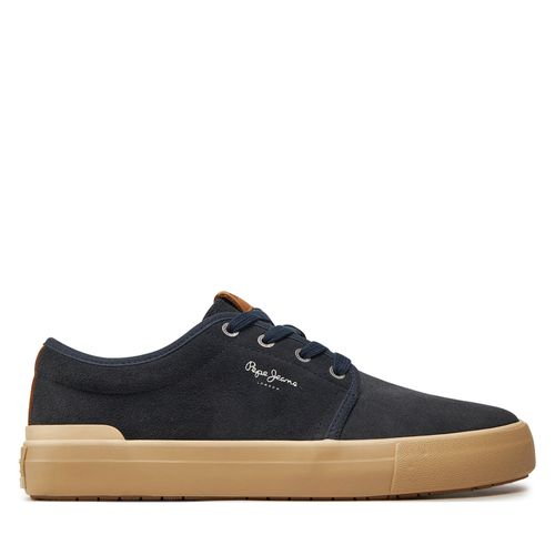 Sneakers Pepe Jeans Ben Low PMS31071 Bleu marine - Chaussures.fr - Modalova