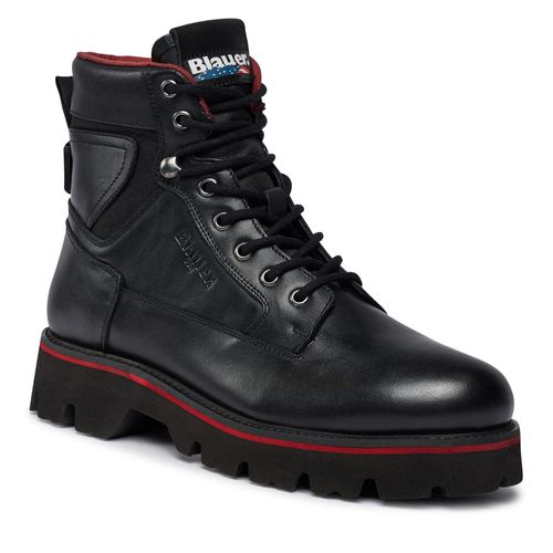 Boots Blauer F3RUSK01/LEA Black BLK - Chaussures.fr - Modalova