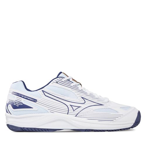 Chaussures Mizuno Cyclone Speed 4 V1GA2380 White/Blueribbon/Mpgold 43 - Chaussures.fr - Modalova