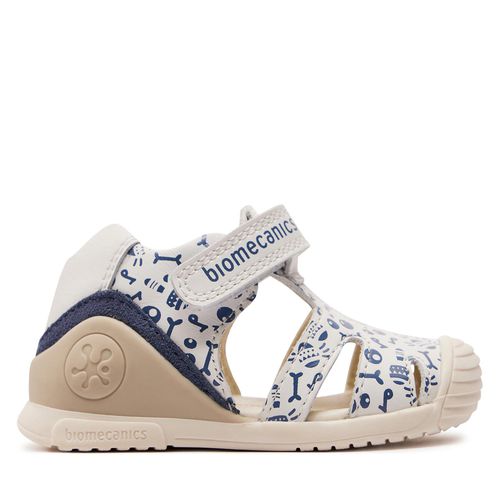 Sandales Biomecanics 242128 B Blanc - Chaussures.fr - Modalova
