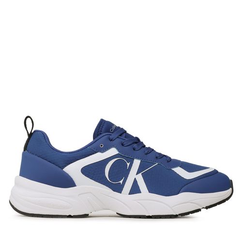 Sneakers Calvin Klein Jeans Retro Tennis Mesh YM0YM00638 Bleu marine - Chaussures.fr - Modalova