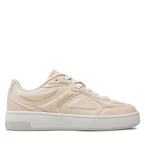 Sneakers Calvin Klein Jeans Basket Cupsole Low Mix In Mtl YW0YW01462 Rose - Chaussures.fr - Modalova