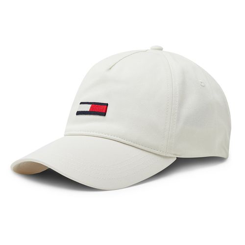 Casquette Tommy Jeans Flag AW0AW14594 Blanc - Chaussures.fr - Modalova