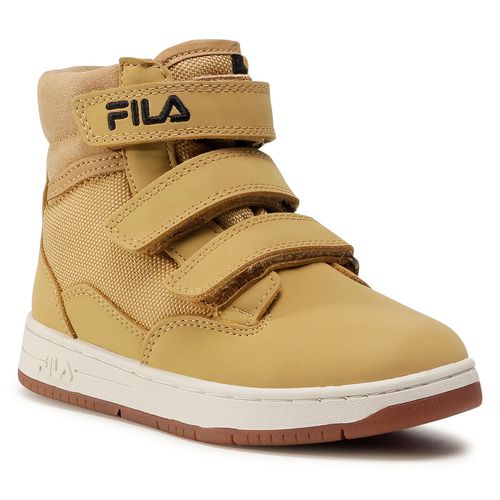 Boots Fila Knox Velcro Mid Jr 1011086.EDU Chipmunk - Chaussures.fr - Modalova