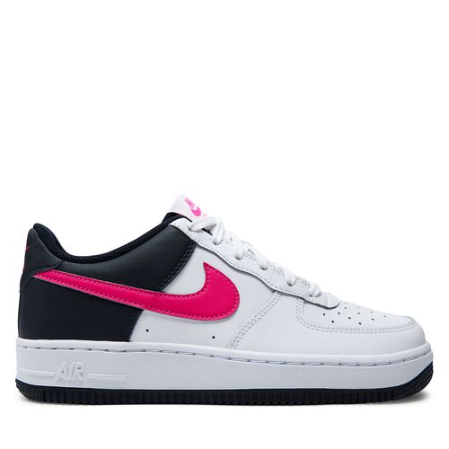 Chaussures Nike Air Force 1 (GS) CT3839 109 White/Fierce Pink - Chaussures.fr - Modalova
