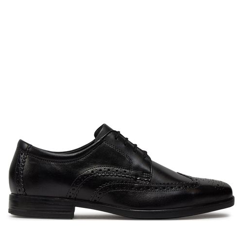 Chaussures basses Clarks Howard Wing 261612537 Black Leather - Chaussures.fr - Modalova