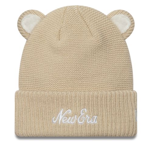 Bonnet New Era Teddy Bear Ears Cuff Knit Beanie 60580874 Beige - Chaussures.fr - Modalova