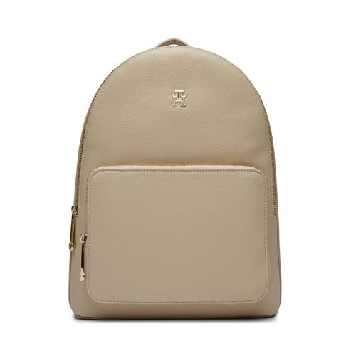 Sac à dos Tommy Hilfiger Th Essential Sc Backpack AW0AW15719 White Clay AES - Chaussures.fr - Modalova