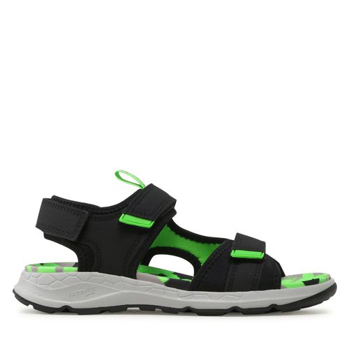 Sandales Superfit 1-000584-0000 S Black/Lightgreen - Chaussures.fr - Modalova