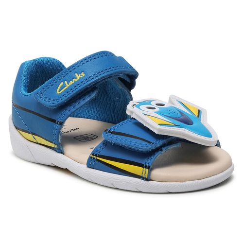 Sandales Clarks Zora Nemo T 261583886 Bleu - Chaussures.fr - Modalova