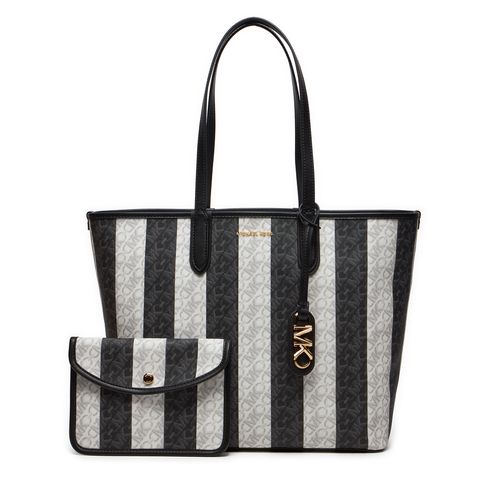 Sac à main MICHAEL Michael Kors 30S4GZAT4B Blk/Opticwht - Chaussures.fr - Modalova