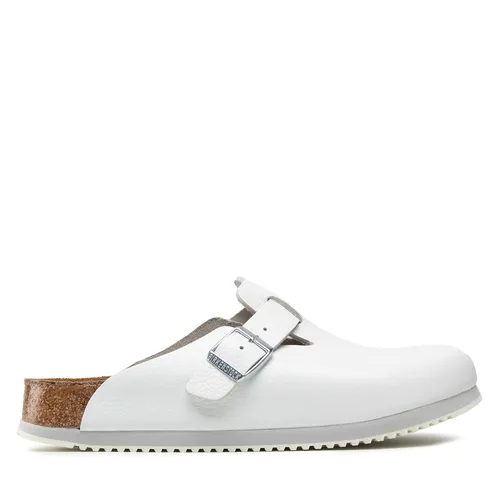 Mules / sandales de bain Birkenstock Boston Bs 0060134 Blanc - Chaussures.fr - Modalova