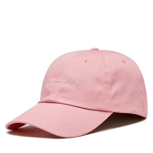 Casquette Tommy Jeans Tjw Linear Logo Cap AW0AW15845 Ballet Pink THA - Chaussures.fr - Modalova