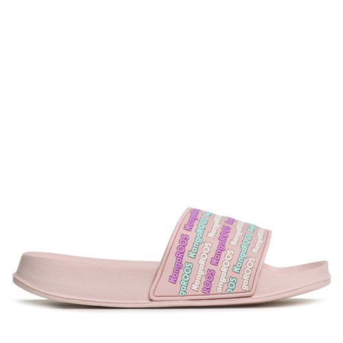 Mules / sandales de bain KangaRoos K-Slide Idol 10055 000 6295 Frost Pink/Mint - Chaussures.fr - Modalova