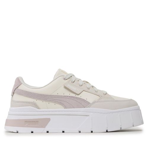 Sneakers Puma Mayze Stack Luxe Wns 389853 01 Marshmallow/Marble - Chaussures.fr - Modalova