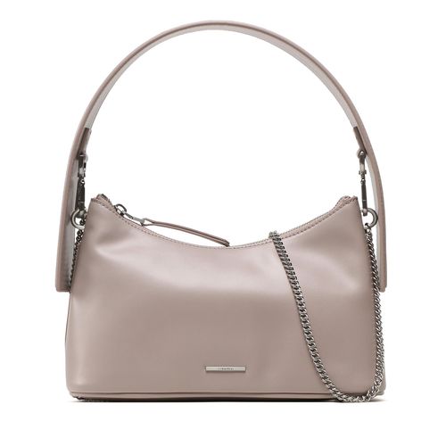 Sac à main Calvin Klein Ck Natural Mini Bag K60K611023 Gris - Chaussures.fr - Modalova