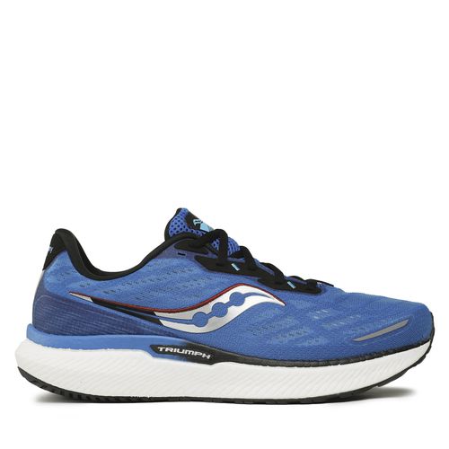 Chaussures de running Saucony Triumph 19 S20678-30 Bleu - Chaussures.fr - Modalova