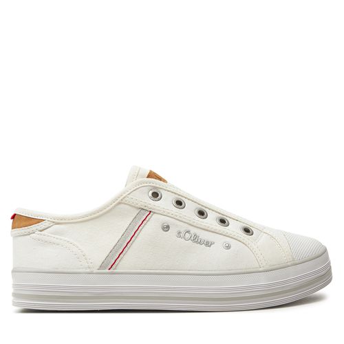 Sneakers s.Oliver 5-24707-42 Blanc - Chaussures.fr - Modalova