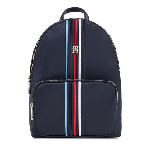 Sac à dos Tommy Hilfiger Poppy Backpack Corp AW0AW16116 Space Blue DW6 - Chaussures.fr - Modalova