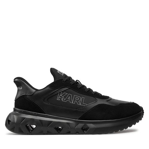 Sneakers KARL LAGERFELD KL54624 Black Lthr/Suede Mono 30X - Chaussures.fr - Modalova
