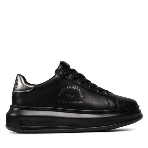 Sneakers KARL LAGERFELD KL62538 Black Lthr/Mono - Chaussures.fr - Modalova