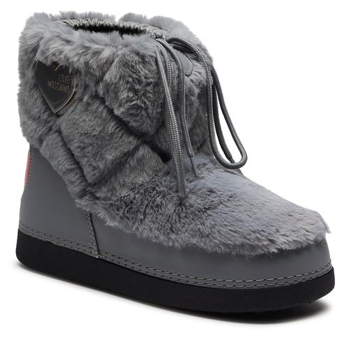 Bottes de neige LOVE MOSCHINO JA24232G0HJW0020 Gris - Chaussures.fr - Modalova