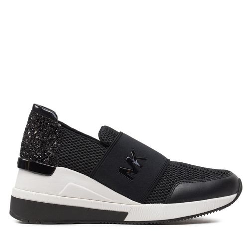 Sneakers MICHAEL Michael Kors Felix 43S7FXFS1D Noir - Chaussures.fr - Modalova