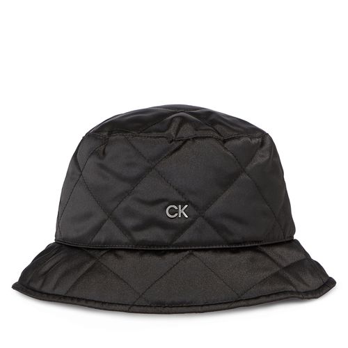 Chapeau Calvin Klein Diamond Quilt Bucket Hat K60K611512 Noir - Chaussures.fr - Modalova