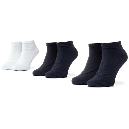 Lot de 3 paires de chaussettes basses unisexe Kappa 704275 Navy 821 - Chaussures.fr - Modalova