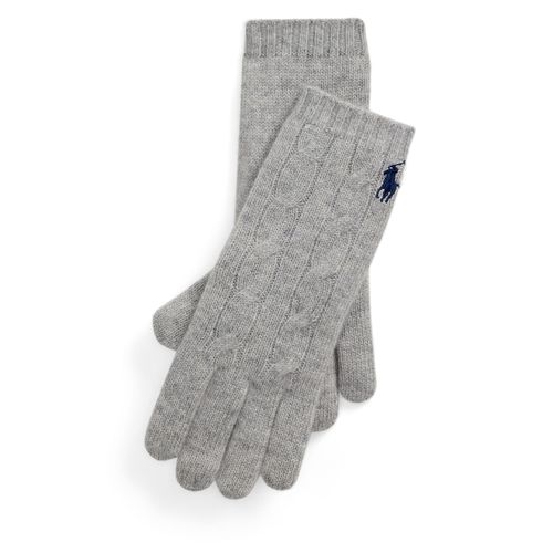 Gants Polo Ralph Lauren 455956295003 Gris - Chaussures.fr - Modalova