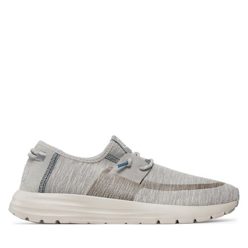 Sneakers Hey Dude Sirocco Dual Knit 40184-007 Gris - Chaussures.fr - Modalova