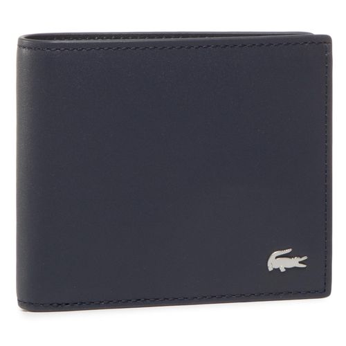 Portefeuille grand format Lacoste Small Billfold NH1115FG Marine 166 - Chaussures.fr - Modalova