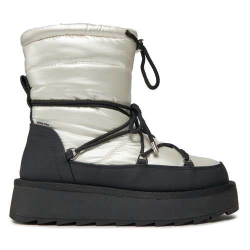 Bottes de neige Tamaris 1-26836-41 Black/White 009 - Chaussures.fr - Modalova