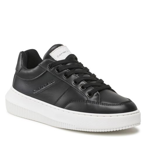 Sneakers Calvin Klein Jeans Chunky Cupsole Badge YW0YW00926 Black BDS - Chaussures.fr - Modalova
