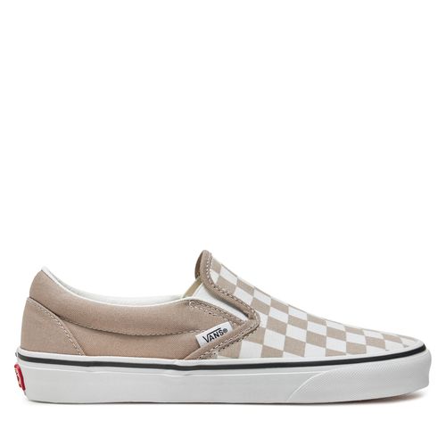 Tennis Vans Classic Slip On VN0A2Z41HCZ1 Beige - Chaussures.fr - Modalova