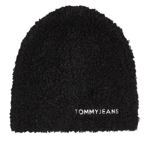 Bonnet Tommy Jeans AW0AW17058 Noir - Chaussures.fr - Modalova