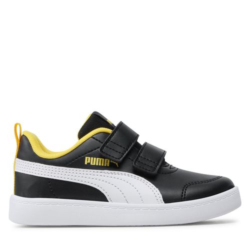 Sneakers Puma Courtflex V2 V Ps 371543 27 Puma Black/White/Pele Yellow - Chaussures.fr - Modalova