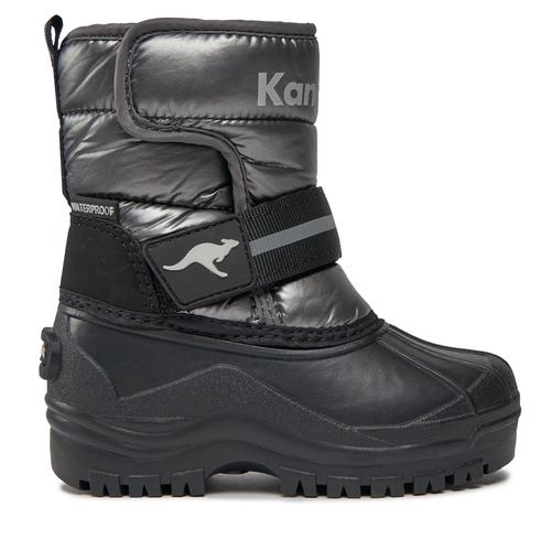 Bottes de neige KangaRoos K-Shell II 02224 000 2240 Metallic Steel/Grey/Metallic - Chaussures.fr - Modalova