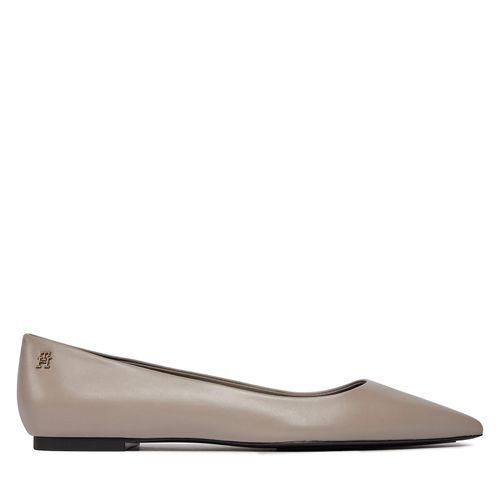 Ballerines Tommy Hilfiger Essential FW0FW07863 Smooth Taupe PKB - Chaussures.fr - Modalova