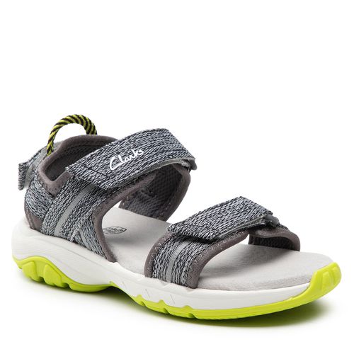 Sandales Clarks Expo Sea K 261647977 S Grey Combi - Chaussures.fr - Modalova